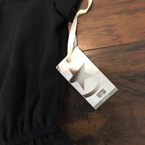 Converse Dresses - Converse One Star black chiffon dress NWT Converse Dresses - Converse One Star black chiffon dress NWT